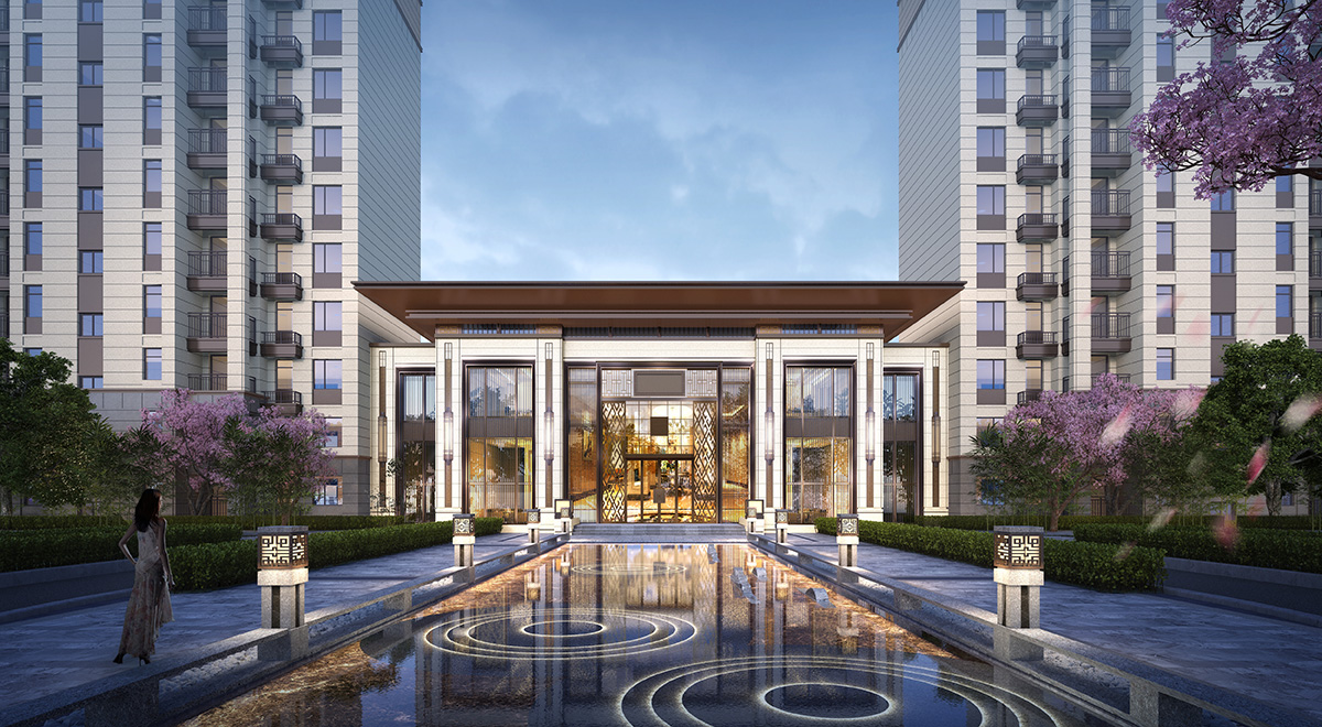 淮陽(yáng)建業(yè)城三期?君望建筑幕墻外裝飾工程